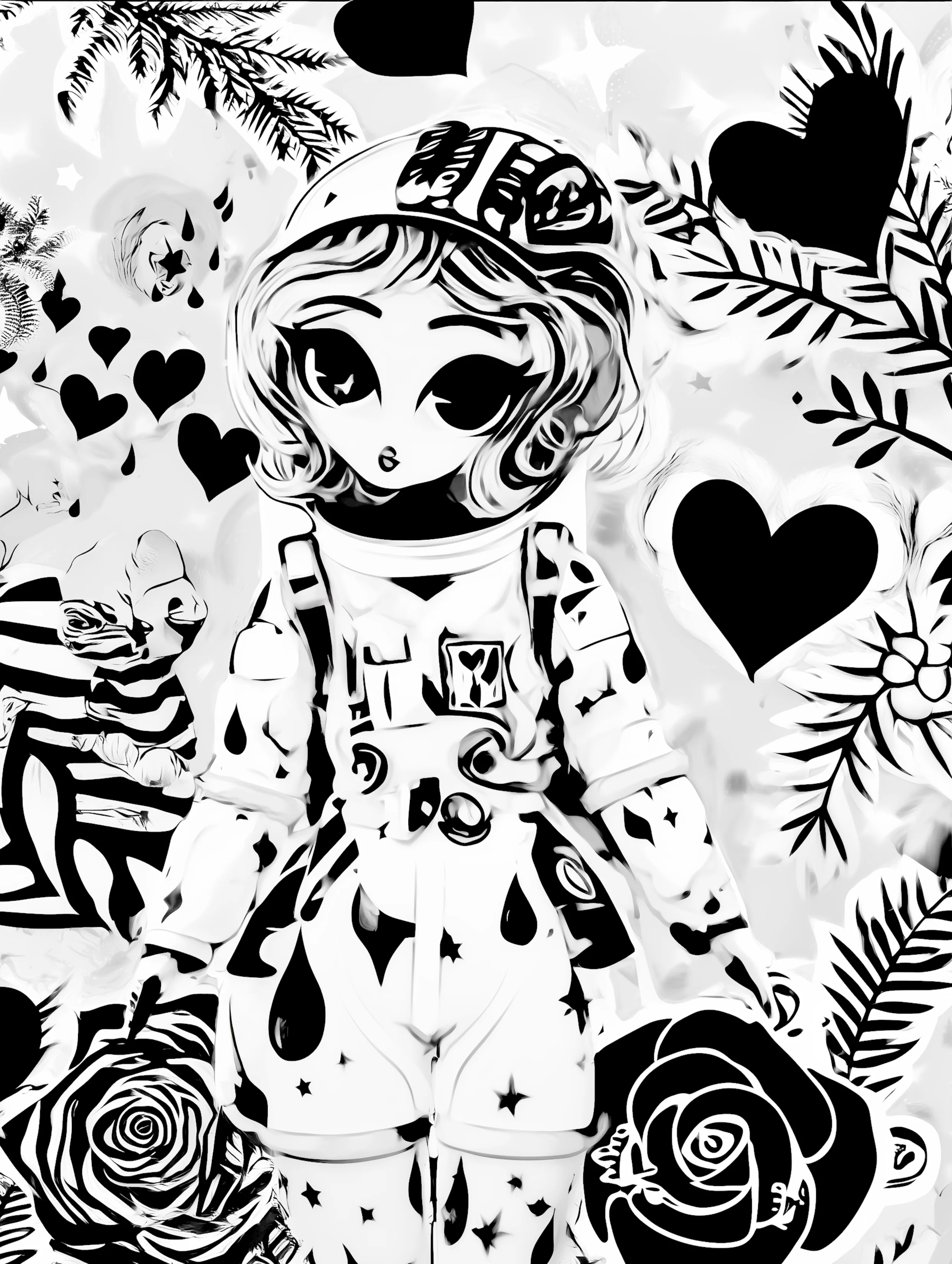 Free printable astronaut coloring pages for adults featuring a cute astronaut coloring page